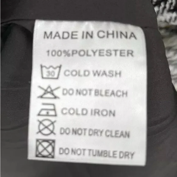 Ivy City Co Anne in Black White Plaid Tweed Mock Neck Sheath Dress Size XXL - Picture 6 of 6